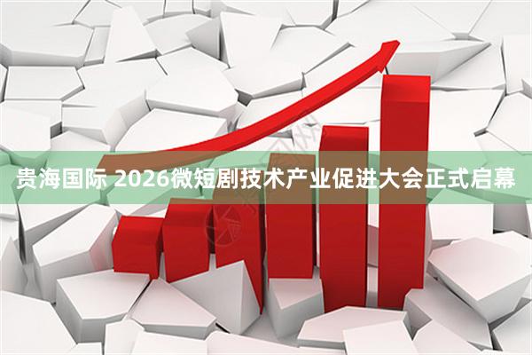 贵海国际 2026微短剧技术产业促进大会正式启幕