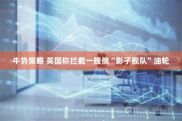 牛势策略 英国称拦截一艘俄“影子舰队”油轮