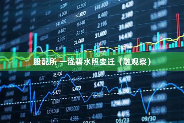 股配所 一泓碧水照变迁（融观察）