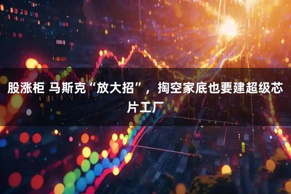 股涨柜 马斯克“放大招”，掏空家底也要建超级芯片工厂