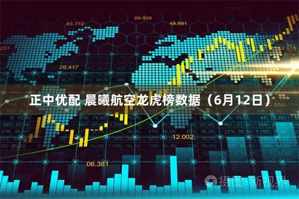 正中优配 晨曦航空龙虎榜数据（6月12日）