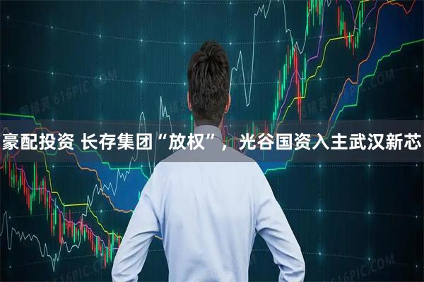 豪配投资 长存集团“放权”，光谷国资入主武汉新芯